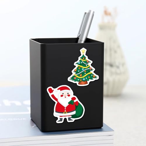 Christmas Theme Fridge Magnets 20 Pack - Eco-Friendly ABS with Strong Neodymium