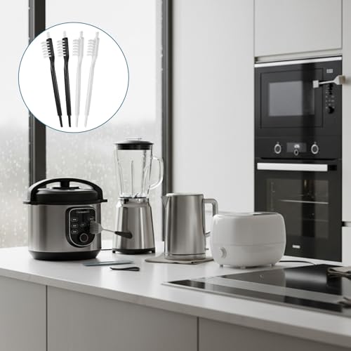 4-Piece Juicer Cleaning Brush Set - Compact Detail Brushes for Kitchen Tools