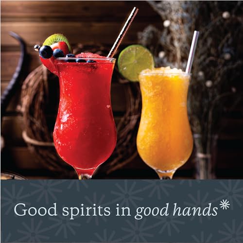 Vikko Hurricane Glasses Set of 4, 13.25 oz Tropical Cocktail & Drinkware