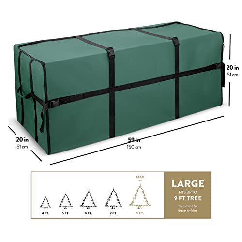 Extra Large Christmas Tree Storage Bag for 9 Ft Trees Waterproof Oxford