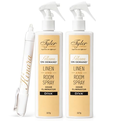 Diva Scent Linen and Room Spray Bundle - 2 Pack Odor Eliminator
