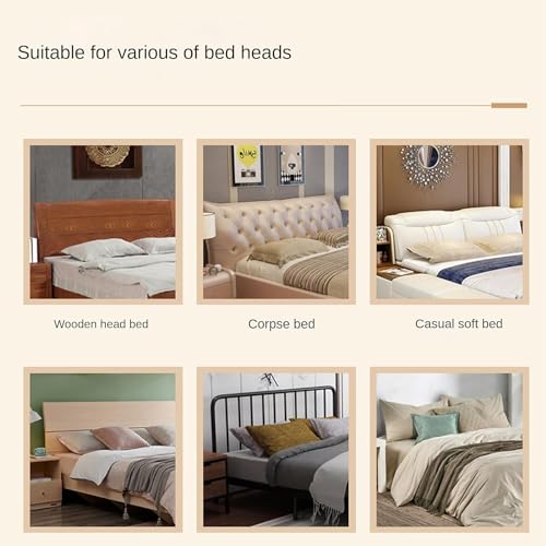 Queen King PU Leather Headboard Cover - Dust-Proof Protector