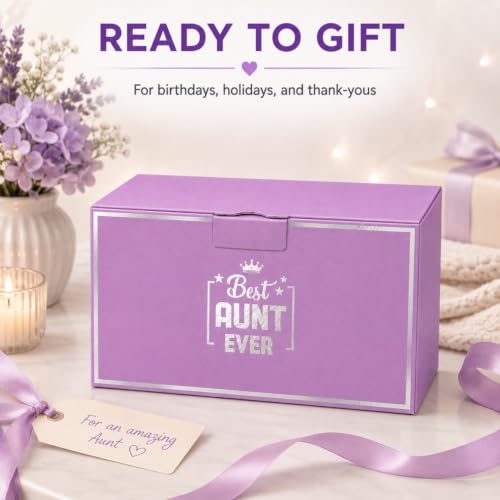 HAPPYPOP Grandma Mom Aunt Gift Set - Thoughtful Keepsake Gift for Women - Best Aunt Ever