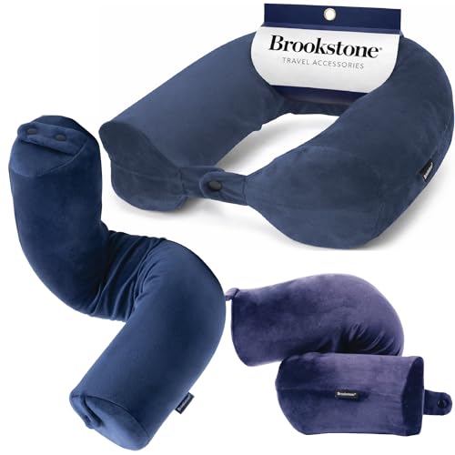Flexible Memory Foam Travel Pillow - Adjustable Neck & Back Support