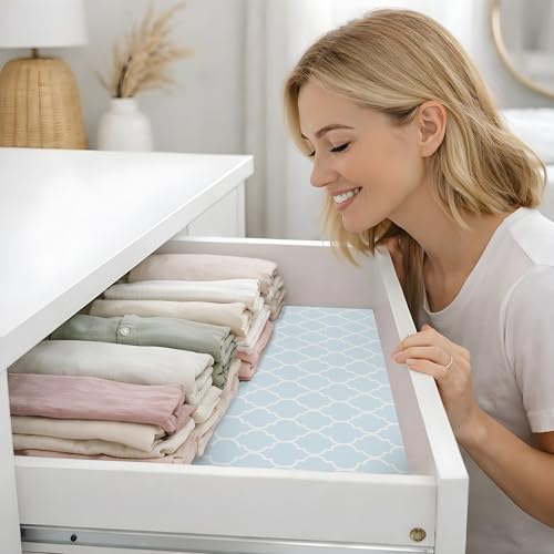 Scented Drawer Liners for Dresser - 6 Large Non-Adhesive Lavender Sheets