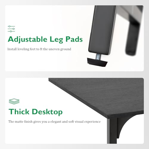 32-Inch Computer Desk and Ergonomic Office Chair Set for Home Office
