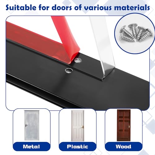 36-Inch Metal Door Sweep 2-Pack - Rodent Proof Draft & Weather Seal
