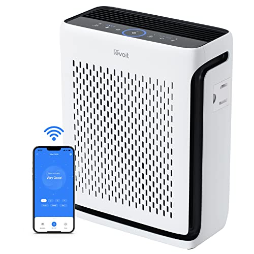 Levoit Vital 100S-P Smart Air Purifier for Home & Pets, HEPA Filter