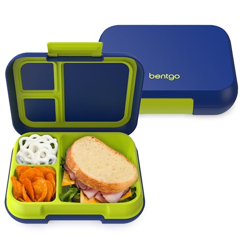 Leak-Proof Bento Lunch Box with Removable Divider for Kids & Teens, 5-Cup