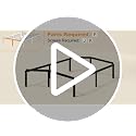 Queen Size Metal Platform Bed Frame, 14-Inch Under-Bed Storage, Heavy Duty