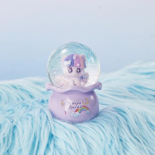 Collectible Pony Crystal Ball Blind Box - 5.3-Inch Glitter Snow Globe