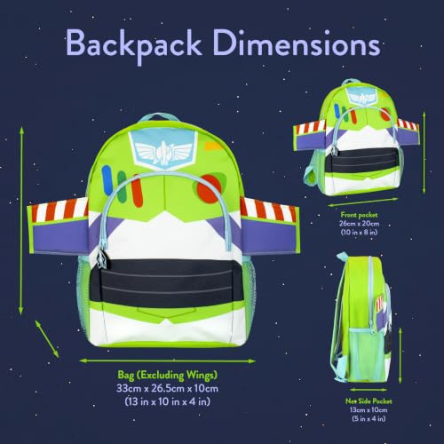 Disney Toy Story Buzz Lightyear Children's Backpack, Green, One Size