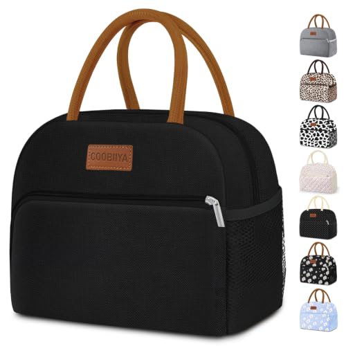 Insulated Lunch Bag Tote - 10L Leakproof Thermal Cooler Box for Work & Travel