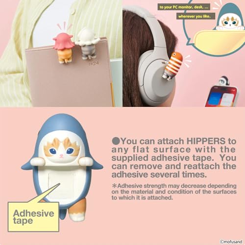Mofusand Series Mini Figure Blind Box - Adhesive Collectible Figurine