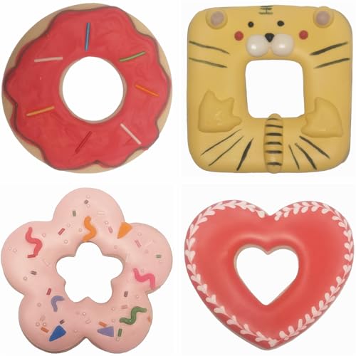 Stainless Steel Cookie Cutter Set 4 Pieces - Linzer, Heart, Flower, Square