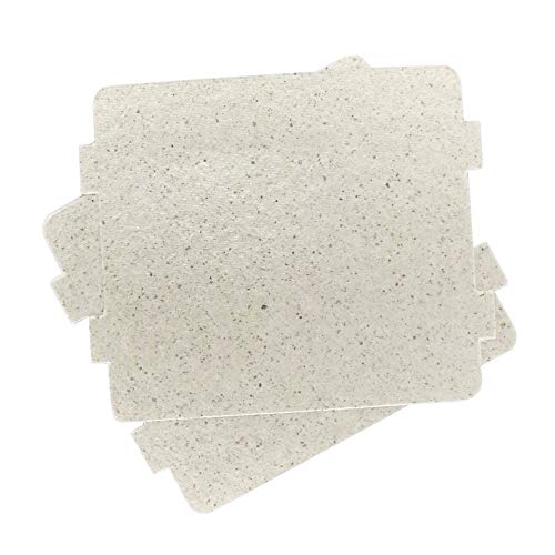 2 PCS Microwave Oven Mica Sheet Waveguide Cover 4 x 4.27 Inch Replacement