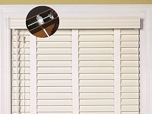 2pcs Low Profile Wand Tilter Mechanism for 2-inch Horizontal Wood Blinds
