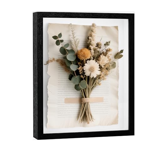 8x10 Shadow Box Frame for Keepsakes and Photos, 1.2 Inch Deep Display Case