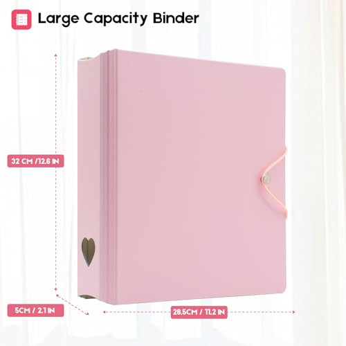 A4 Kpop Photocard Binder, 450 Pocket Photo Album for Mini Instant Photos