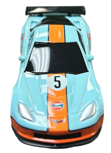 2010 Chevy Corvette C6-R Die-Cast Model 1:64 Scale Gulf Oil #5
