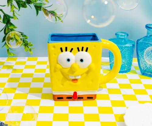 SpongeBob Squarepants 3D Sculpted Mug - 20oz Novelty Coffee Cup - Variation of THIS listing