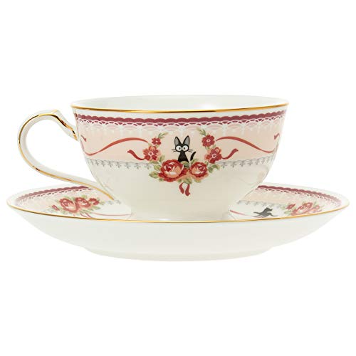 Noritake Majo Kiki's Delivery Service Pink Tea Coffee Cup & Saucer Set MJ97221/H-612L