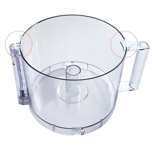 14-Cup Food Processor Work Bowl Replacement, 2-Tab Design