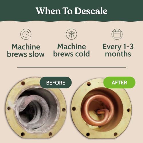 Roobi Nespresso Vertuo Compatible Descaling Solution - 2 Pack, Descaling Solution