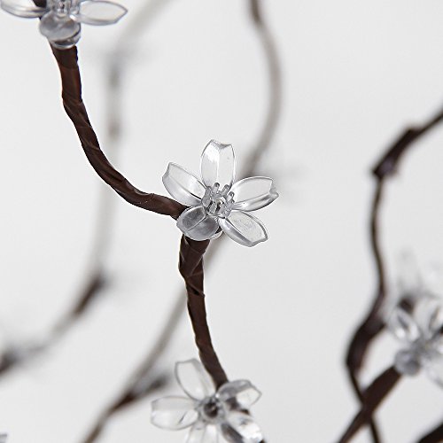 Lightshare 5ft Cherry Blossom LED Tree – Warm White, Indoor/Outdoor Decor