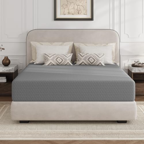 10 Inch Full Gel Memory Foam Mattress in a Box - Cooling & Pressure Relief
