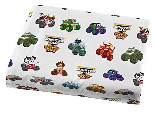 Jay Franco Monster Jam 3-Piece Toddler Sheet Set - Soft Microfiber Bedding
