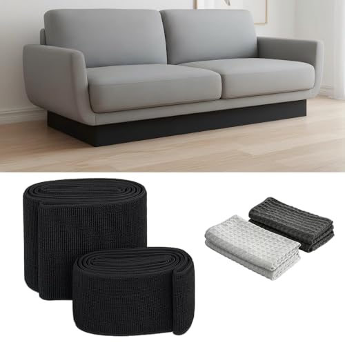 Soft Under Bed Blocker & Furniture Gap Filler for Pets & Toys - 5 in x 11 ft