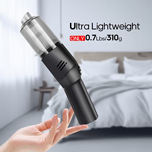 Cordless Handheld Vacuum Cleaner - Lightweight Portable Mini Vacuum for Car