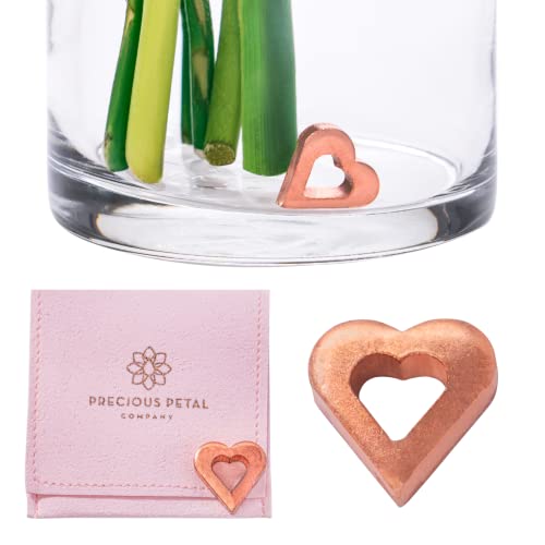 Reusable Pure Copper Flower Vase Charm | Keeps Cut Flower Water Clean