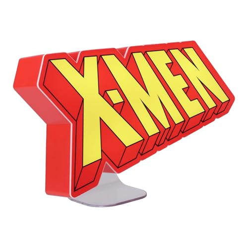 X-Men Comic Logo Light, 27cm LED Wall Mountable or Freestanding Lamp