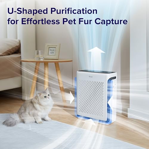 Levoit Vital 100S-P Smart Air Purifier for Home & Pets, HEPA Filter