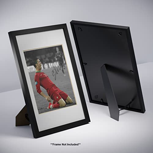 Cristiano Ronaldo Signed Autograph Wall Art - High-Quality Photo Print