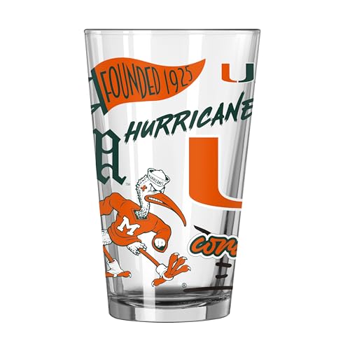 16 oz Native Icons Pint Glass - Durable Chip-Resistant Beer Drinkware