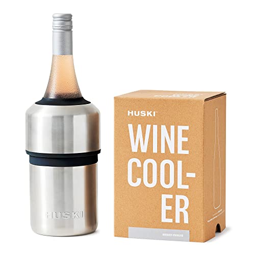Iceless Stainless Steel Wine Chiller - Vacuum Insulated Bottle Cooler