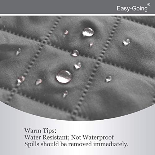 Easy-Going Reversible Quilted Sofa Cover, Water Resistant Slipcover