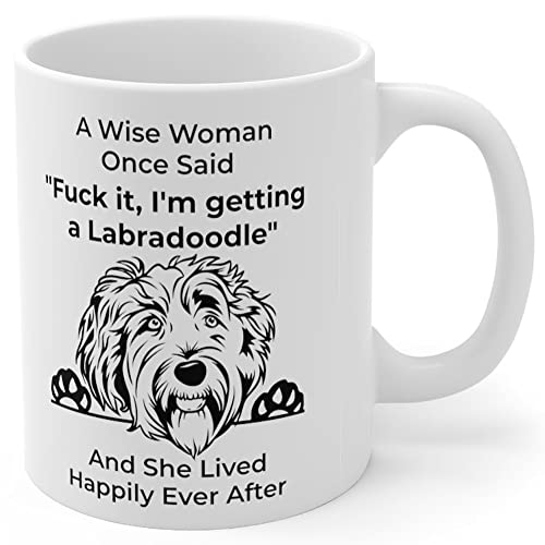 Funny Labradoodle Gifts For Women Labradoodles Lovers Coffee Mug Dog