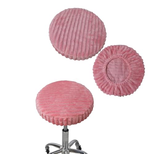 Soft Velvet Bar Stool Covers 2 Pack - Elastic, Scratchproof