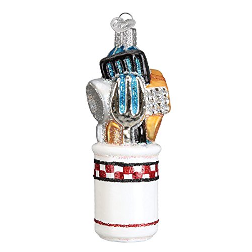 Old World Christmas Hand-Painted Glass Kitchen Utensil Ornament - Holiday Decor