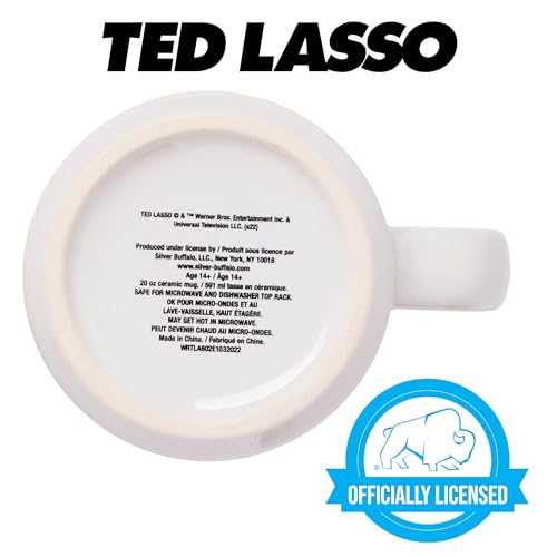 Ted Lasso Biscuits with the Boss Ceramic 20oz Camper Mug - Officially Licensed