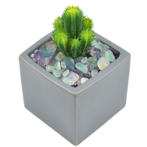 Natural Crushed Fluorite Gemstone Gravel - 1 Lb Decorative Crystal Rocks