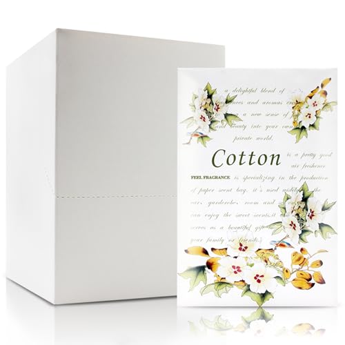 Scented Sachets for Drawers and Closets – Long-Lasting Air Freshener, 12 Pack