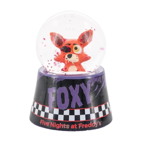 Foxy the Pirate Mini Light-Up Snow Globe - 3-Inch Collectible Figure
