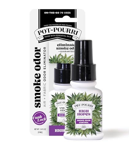 Poo-Pourri Pot-Pourri Smoke Odor Spray 1.4 Fl Oz Natural Lemon & Clove