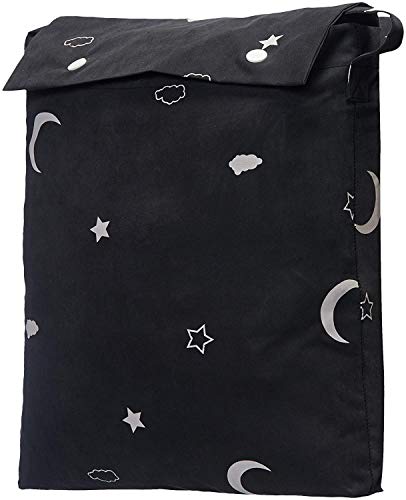 Portable Blackout Curtain Shade with Suction Cups - 50" x 78", Moon & Stars
