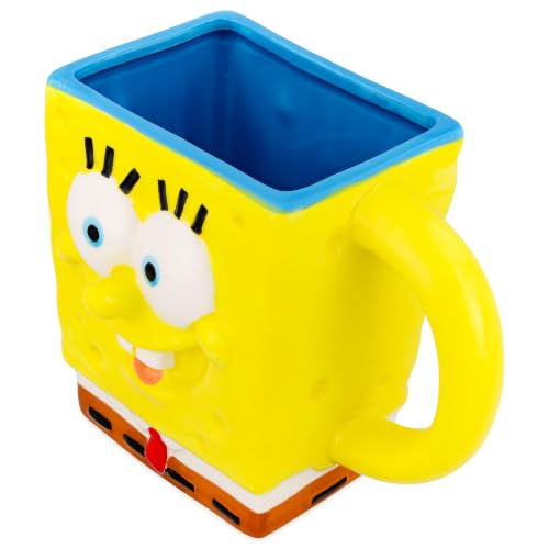 SpongeBob Squarepants 3D Sculpted Mug - 20oz Novelty Coffee Cup - Variation of THIS listing